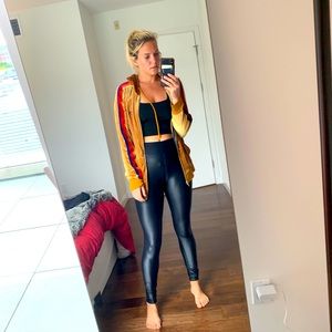 Aviator Nation Gold Jacket (never worn)